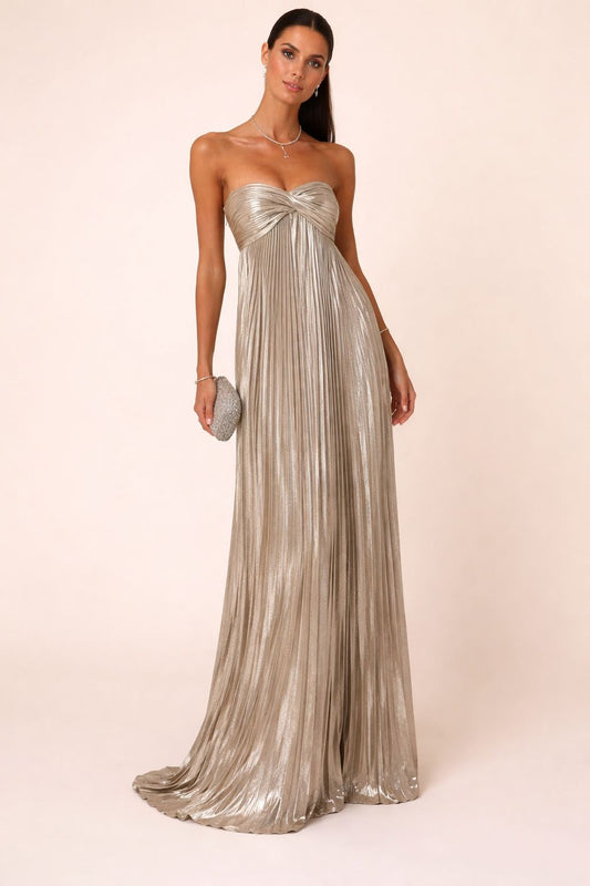 Vestido Golden Glow