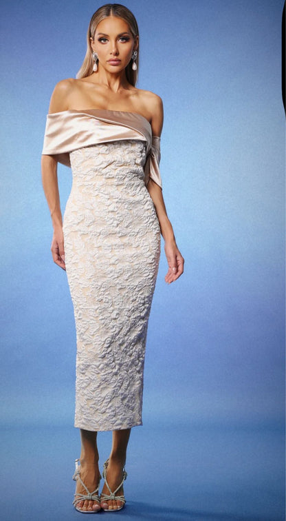 Vestido beige Chanel Bride To Be