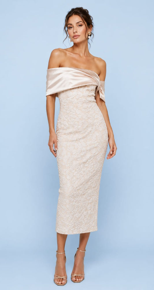 Vestido beige Chanel Bride To Be